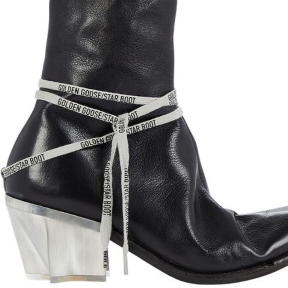 Golden Goose Star Leather Ankle Boots